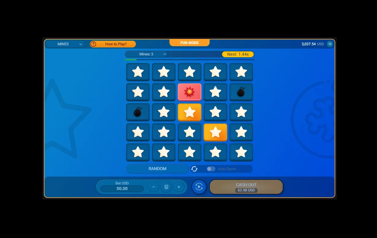 Mines demo